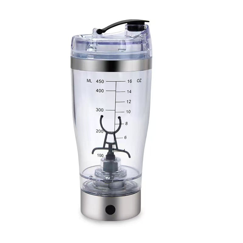 Electric Protein Shaker Cup - USB Rechargeable Mixing Bottle 