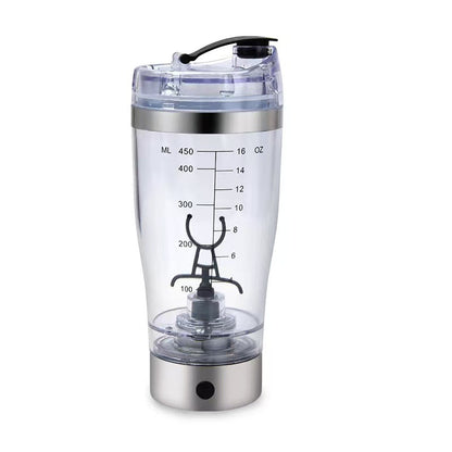 Electric Protein Shaker Cup - USB Rechargeable Mixing Bottle 