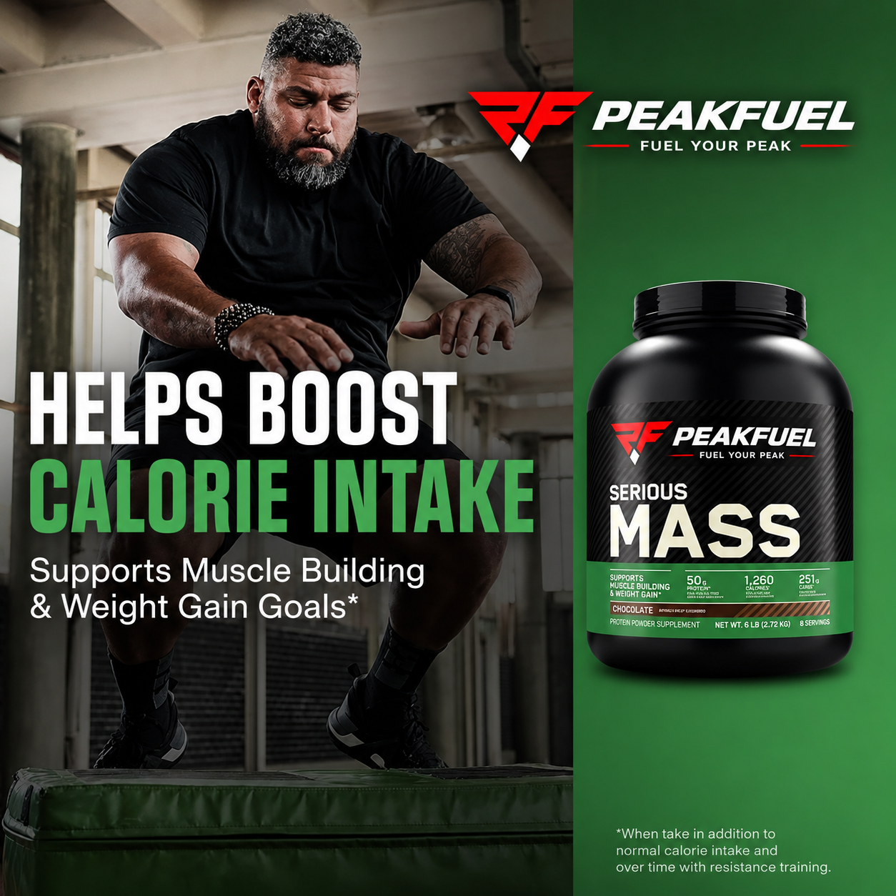 Serious Mass supplement