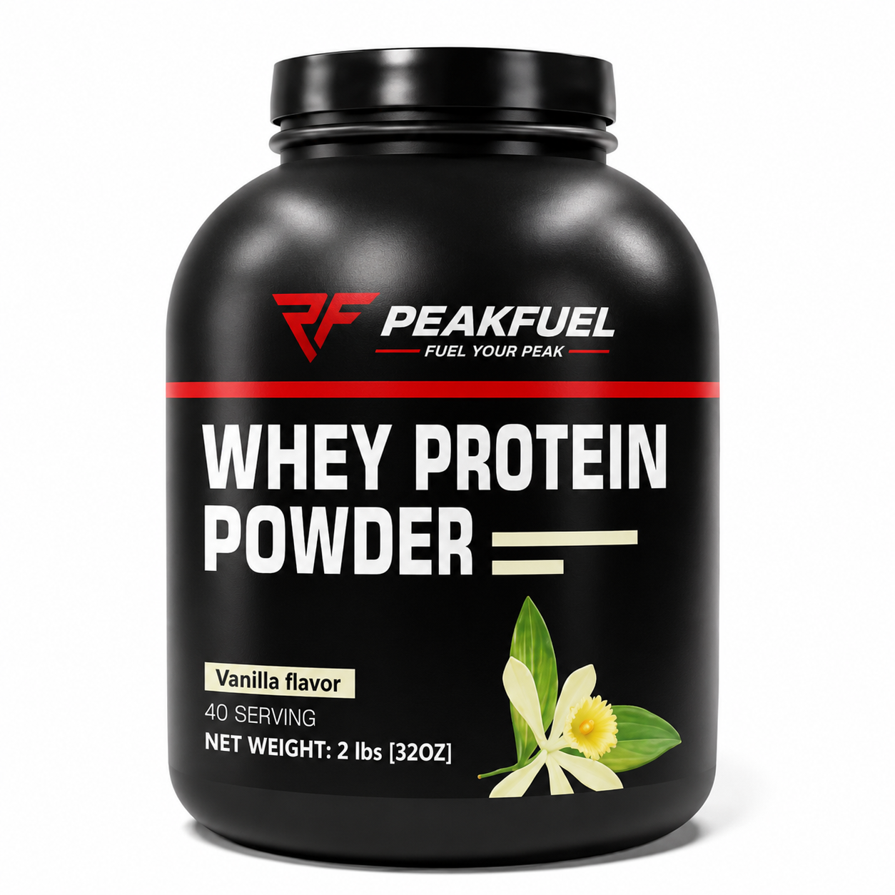 PeakFuel 100% Whey Protein Powder – Fitness & Muscle Support Supplement